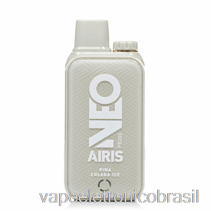 Vape Recarregável Airis Neo P8000 Descartável Pina Colada Ice